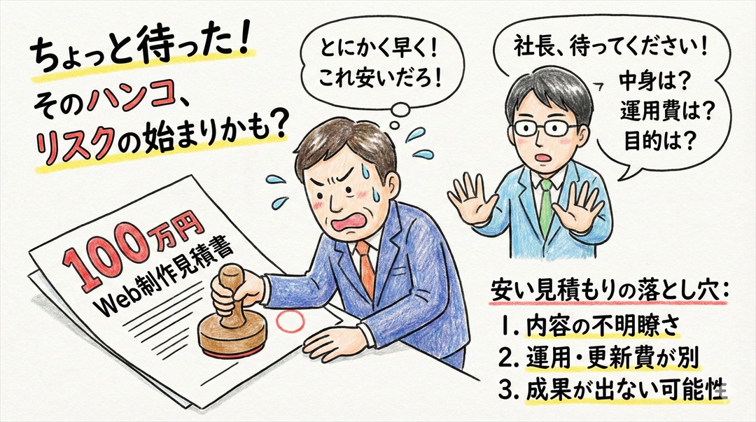 その「多言語サイト」見積書、ハンコ押す前に見てください。制作費100万円は高すぎです。