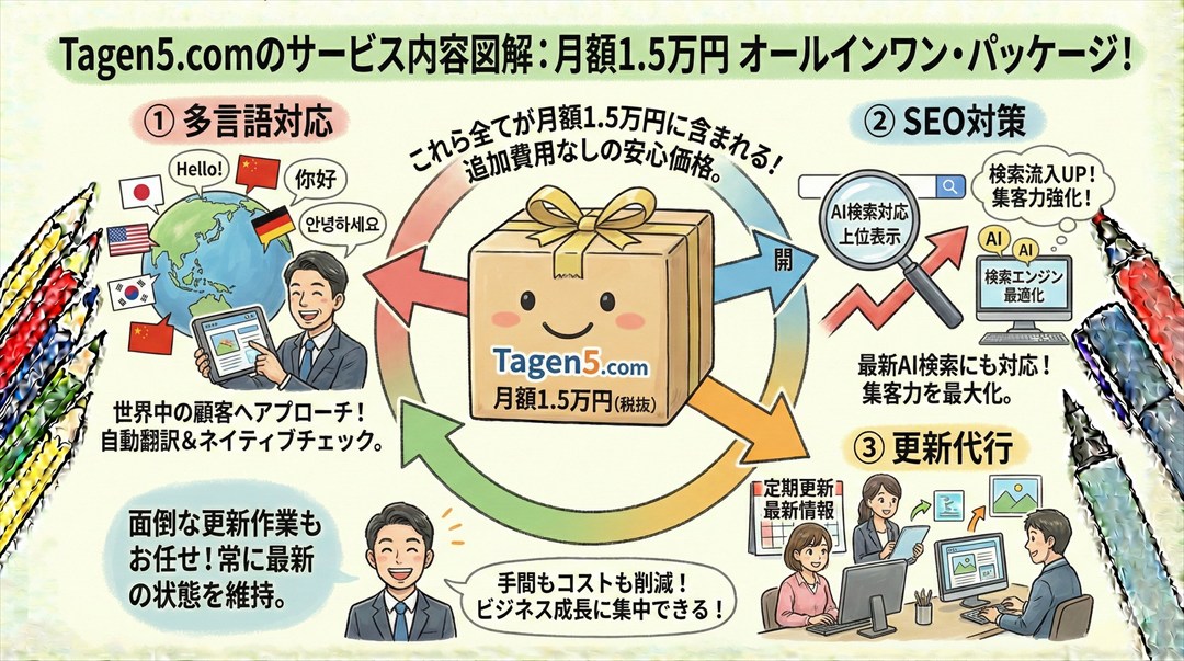【海外展開】月1.5万円で「海外Web営業部」を持つ方法。